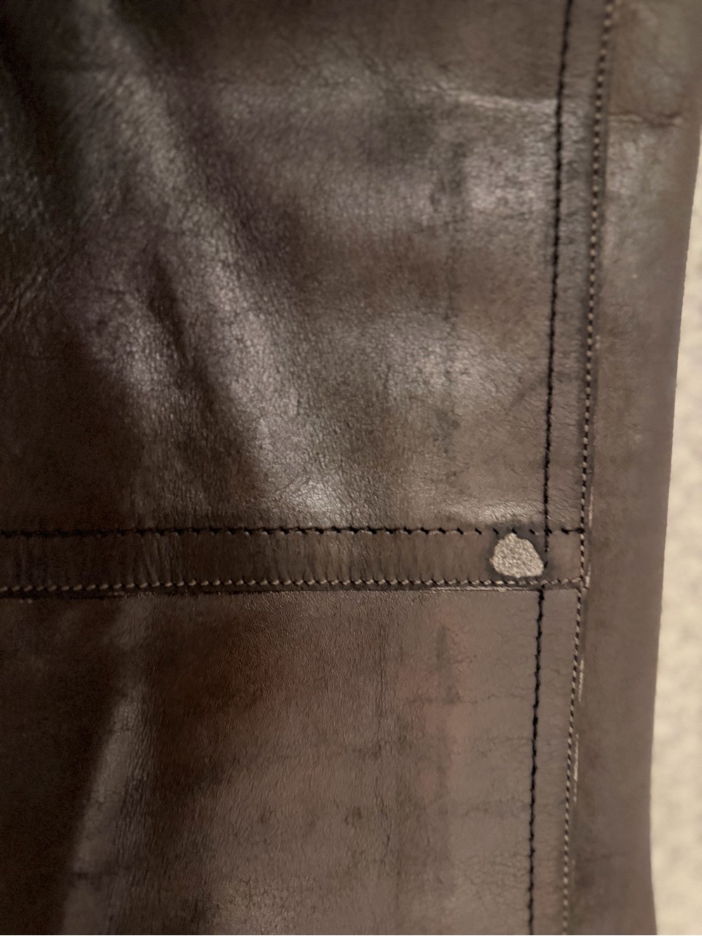 COACH Leather Messenger Bag - Brown - Picture 9 of 12